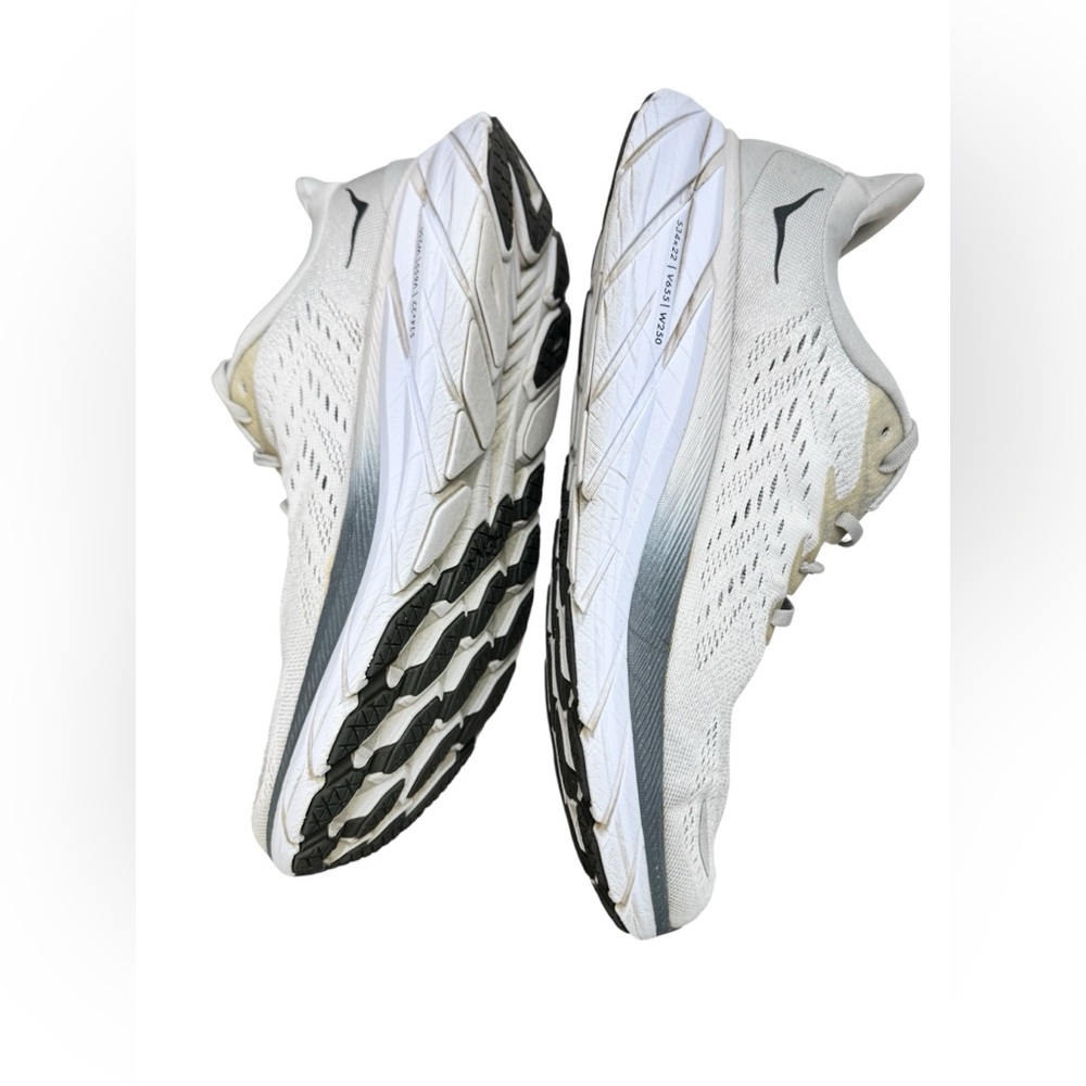 Hoka Gray and White Athletic Shoes - Picture 2 of 8